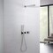 Kibi Cube 2 Function Thermostatic Shower System With Rough In Valve - Chrome KSF414CH - alternate 7